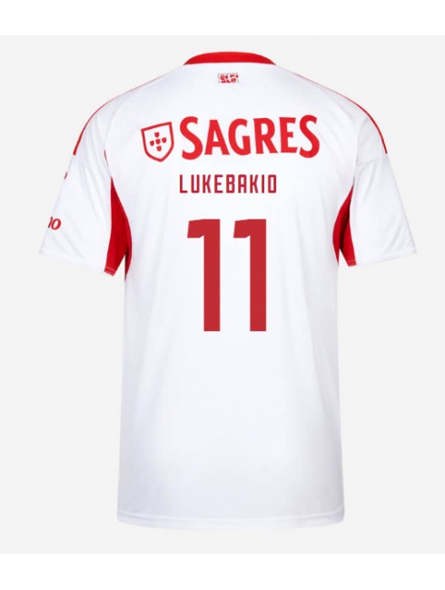 Benfica Dodi Lukebakio #11 Ausweichtrikot 2025-26 Kurzarm Benfica Dodi Lukebakio #11 Ausweichtrikot 2025-26 Kurzarm